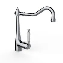 MISCELATORE RETRO' LAVABO-LAVELLO CROM CERAMICA