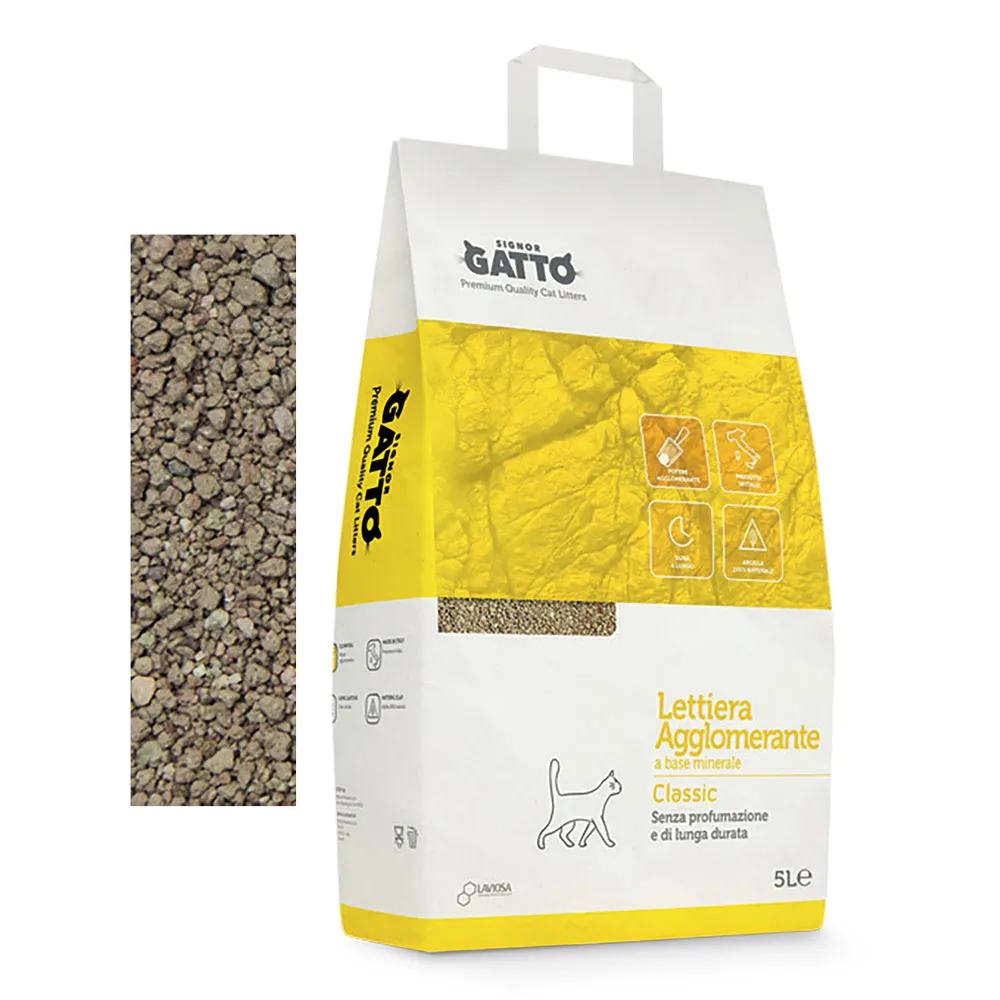LETTIERA SIGNOR GATTO CLASSIC 5 L