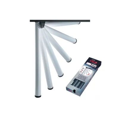 GAMBE PIEG.H705MM MILLER. AL pz4