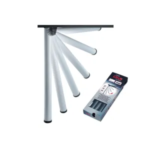 GAMBE PIEG.H705MM MILLER. AL pz4
