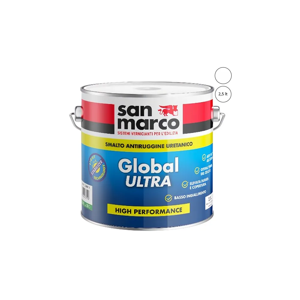 GLOBAL ULTRA GL 25 SATINATO BIANCO