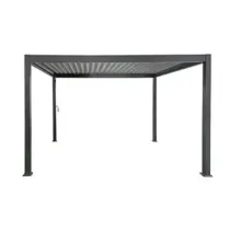 C PERGOLA BIOCLIMATICA 3X4 ALU STEEL GRIGIO