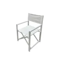 C SEDIA REGISTA IN ALLUMINIO ALU STAGE BIANCO (2,0 PZ)