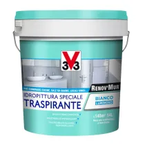V33 RENOVMUR TRASPIRANTE BIANCO OPACO LT.4