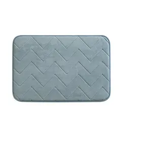 GEDY MOUSSE TAPPETO 40X60 CM AZZURRO POLVERE