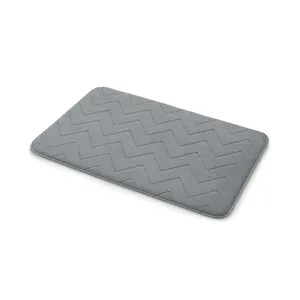 GEDY MOUSSE TAPPETO 50X80 CM GRIGIO