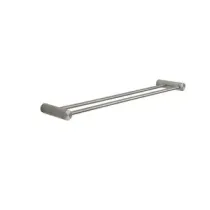 GEDY ANDE SPAZZOLATO PORTASALVIETTE DOPPIO 60 CM
