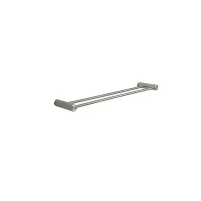 GEDY ANDE SPAZZOLATO PORTASALVIETTE DOPPIO 60 CM