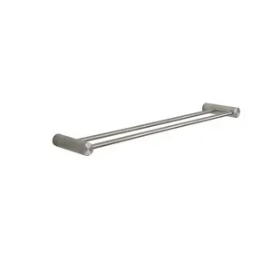 GEDY ANDE SPAZZOLATO PORTASALVIETTE DOPPIO 60 CM