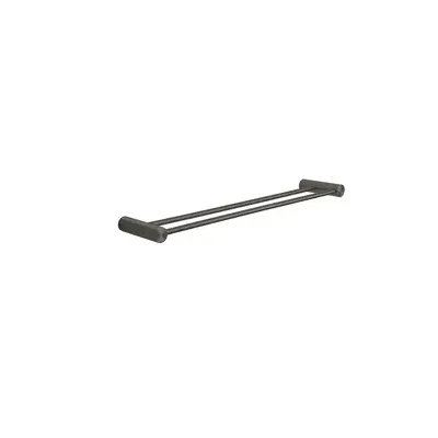 GEDY ANDE GUN METAL PORTASALVIETTE DOPPIO 60 CM