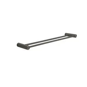 GEDY ANDE GUN METAL PORTASALVIETTE DOPPIO 60 CM