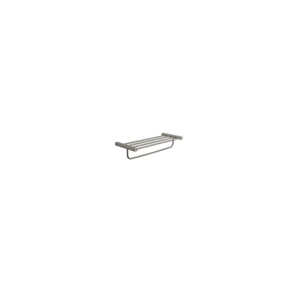 GEDY ANDE SPAZZOLATO PORTASALVIETTE DOPPIO H 12,5 CM