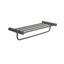 GEDY ANDE GUN METAL PORTASALVIETTE DOPPIO H 12,5 CM