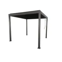 C PERGOLA BIOCLIMATICA 3X3 ALU STEEL GRIGIO