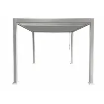C PERGOLA BIOCLIMATICA 3X3 ALU STEEL BIANCO