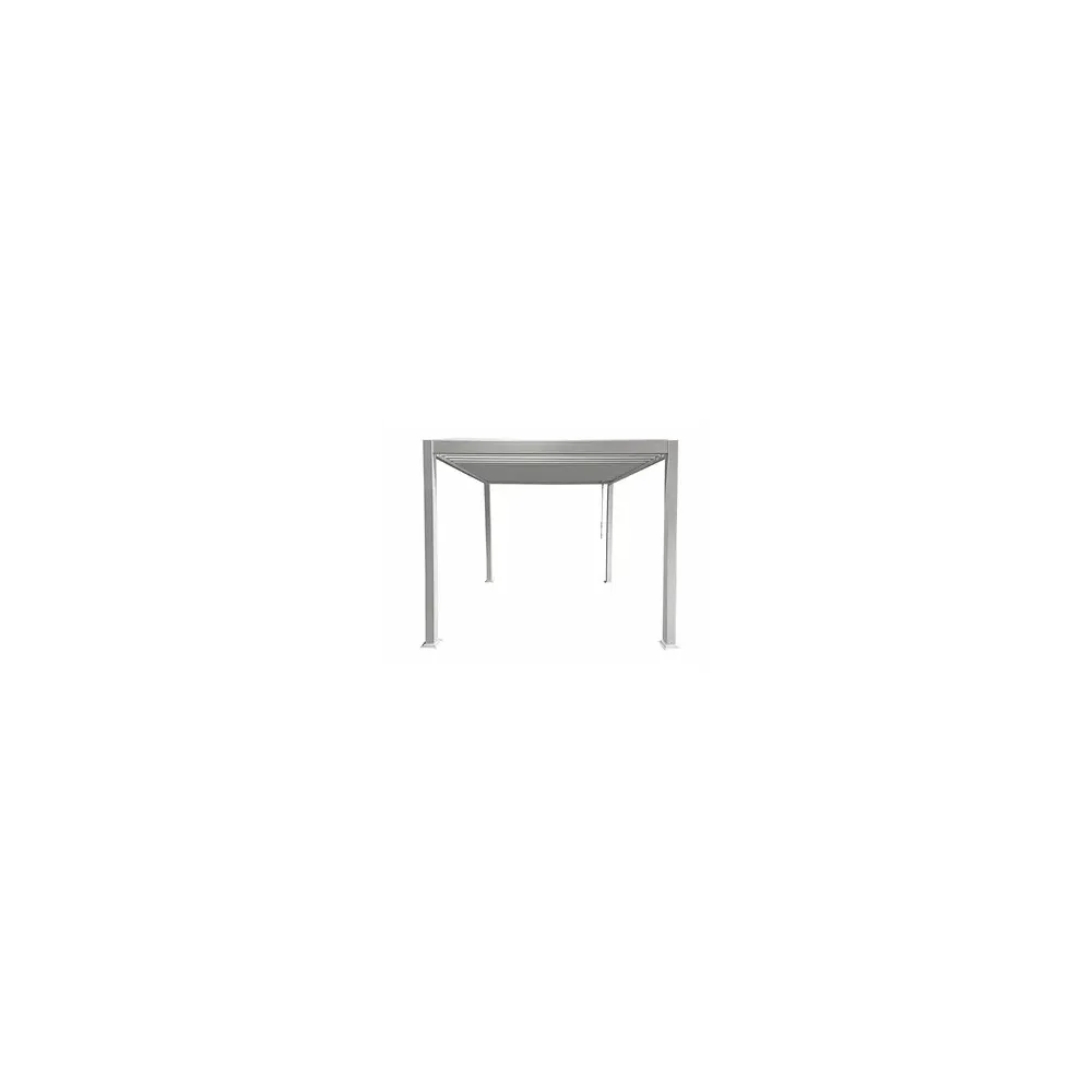 C PERGOLA BIOCLIMATICA 3X3 ALU STEEL BIANCO