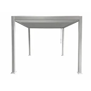 C PERGOLA BIOCLIMATICA 3X3 ALU STEEL BIANCO