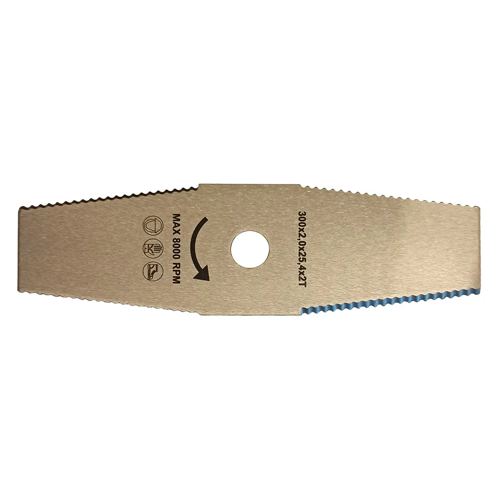 LAMA A 2 DENTI mm 300 x 2,0 x 25,4 x 2 T