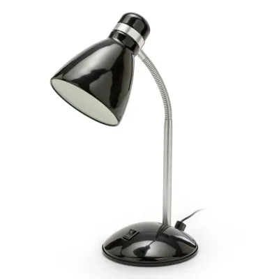 LAMPADA DA TAVOLO 'BAKER' E27 - 7 W - nera