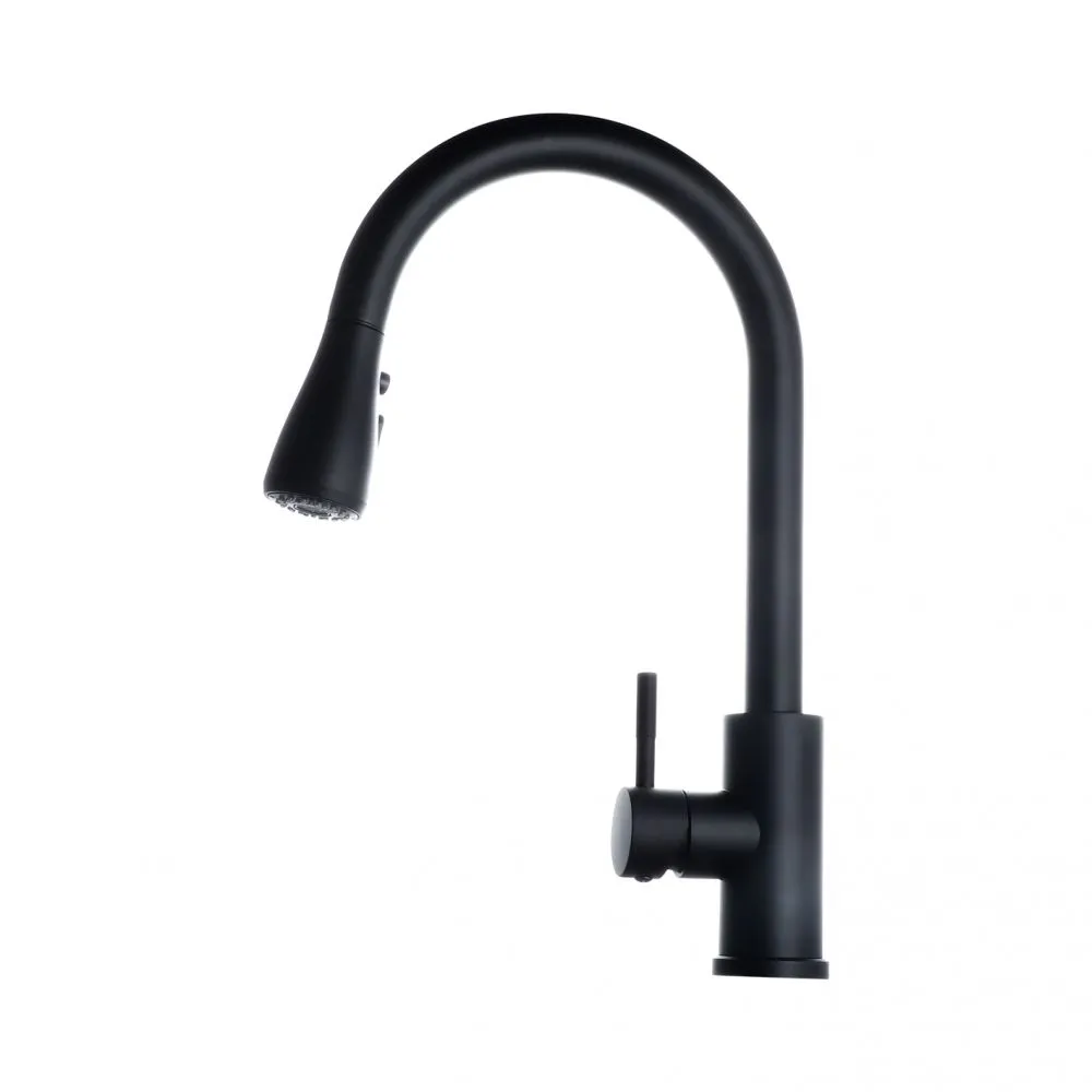 MISCELATORE GIN LAVELLO CUCINA ESTRAIB. BLACK MATT