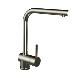 MISCELATORE LUCE SATINATO LAVEL. CUCINA BOCCA ALTA