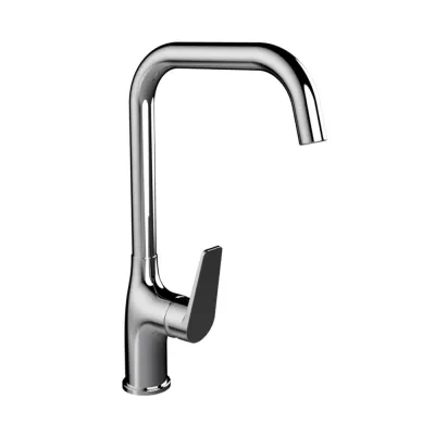 MISCELATORE TOP CROMATO LAVELLO CUCINA BOCCA ALTA