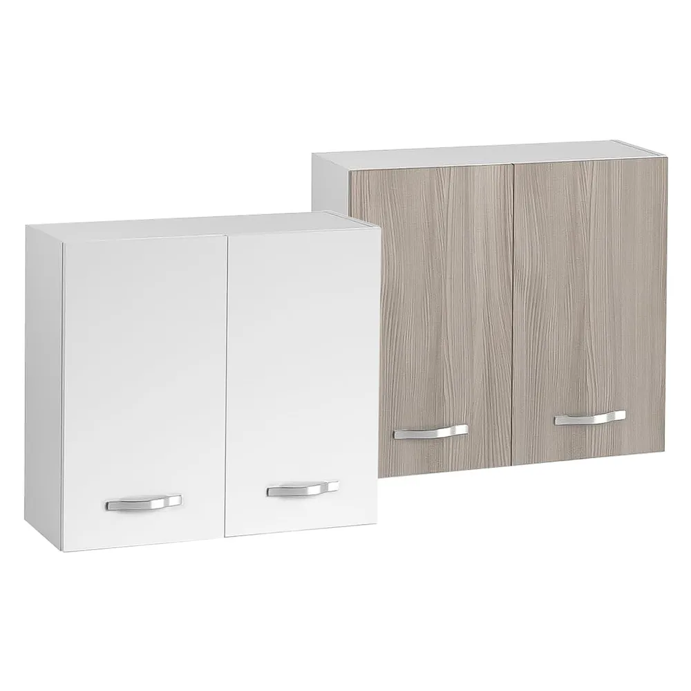 MOBILE COLAPIATTI PER CUCINE COMPONIBILI L.80 x P.32 x H.72. - 2 ante - col. bianco