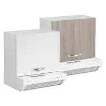 MOBILE SOPRACAPPA PER CUCINE COMPONIBILI L.60 x P.32 x H.49. - col. bianco