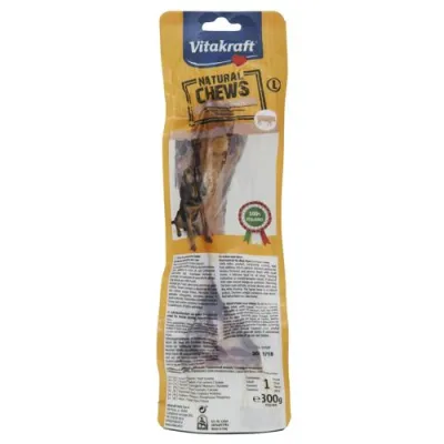 OSSO MASTICATIVO PER CANI 'NATURAL CHEWS' gusto prosciutto crudo italiano