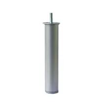 PIEDE FISSO PER RETE LETTO Ø 40 H 250 GRIGIO