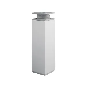 PIEDE QUADRO REGOLABILE ALLUMINIO OPACO L 40 H 100
