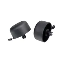 PIEDE REGOLABILE PLASTICA NERA Ø 50 H 36 PERNO M10