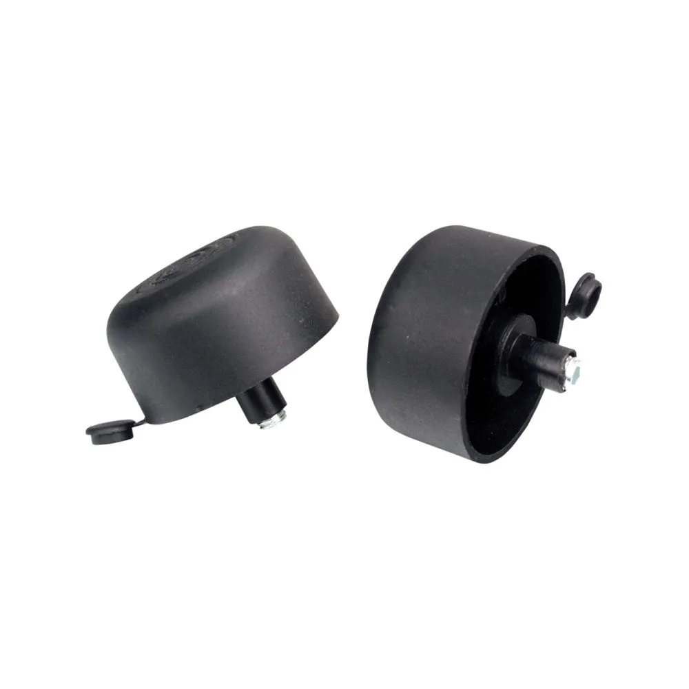 PIEDE REGOLABILE PLASTICA NERA Ø 50 H 36 PERNO M10