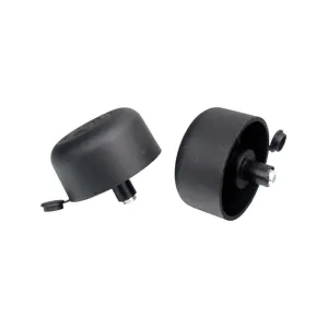 PIEDE REGOLABILE PLASTICA NERA Ø 50 H 36 PERNO M10