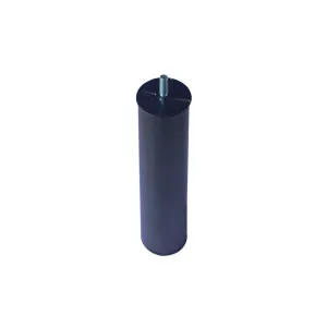 PIEDE RETE LETTO Ø 60 H 25 NERO