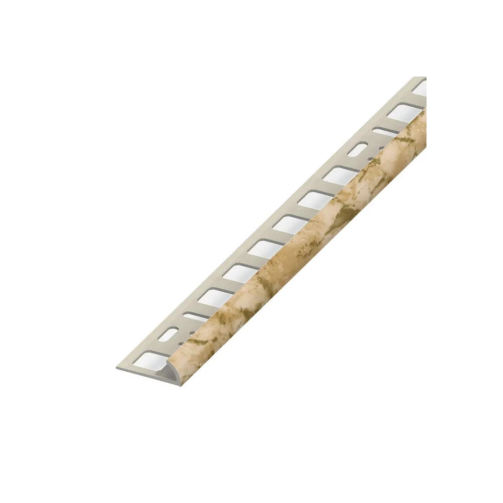 PROFILO JOLLY PVC  8 MM H 250 CM MARMOR ROSA PORTOG