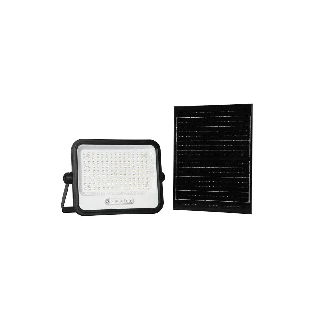 PROIETTORE A LED 'CCT' CON PANNELLO SOLARE 300W / 2400 lumen