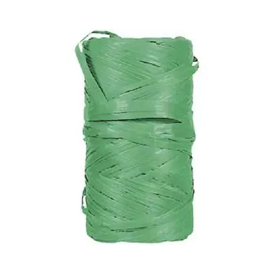 RAFIA SINTETICA A GOMITOLO gr. 200 circa - verde (20 KG)