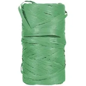 RAFIA SINTETICA A GOMITOLO gr. 200 circa - verde (20 KG)