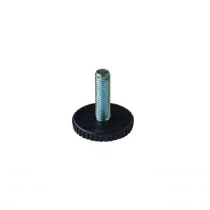 REGOLATORE PER PIEDE LETTO M10X33 NERO Ø 40 MM