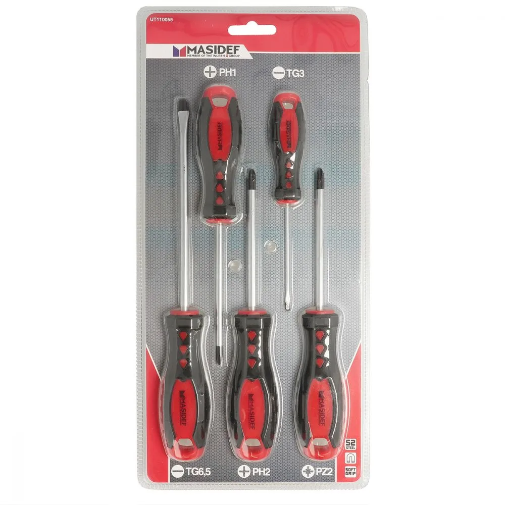 SET GIRAVITI  2TG/2PH/1PZ ACCIAIO S2  5PZ