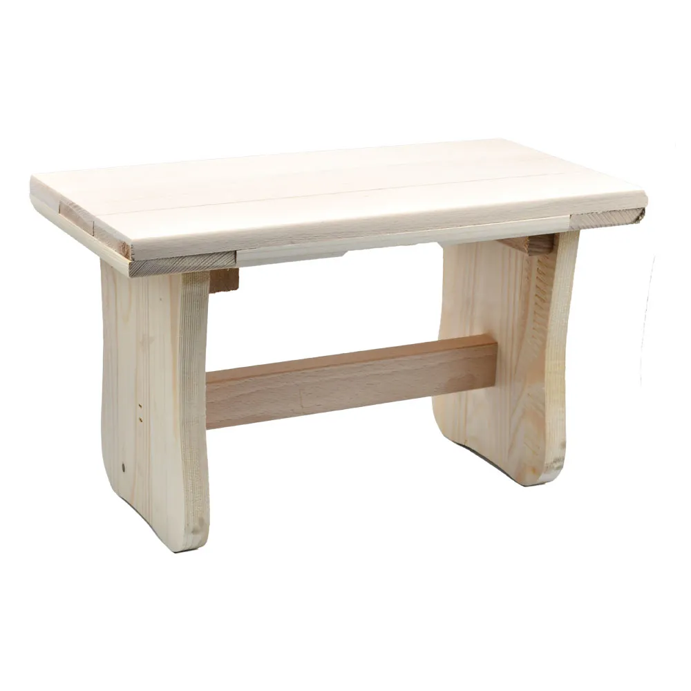 SGABELLO LEGNO XM35X18XH21,5 COLORE CHIARO