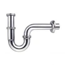 SIFONE A S  1 1/4" OTTONE CROMATO