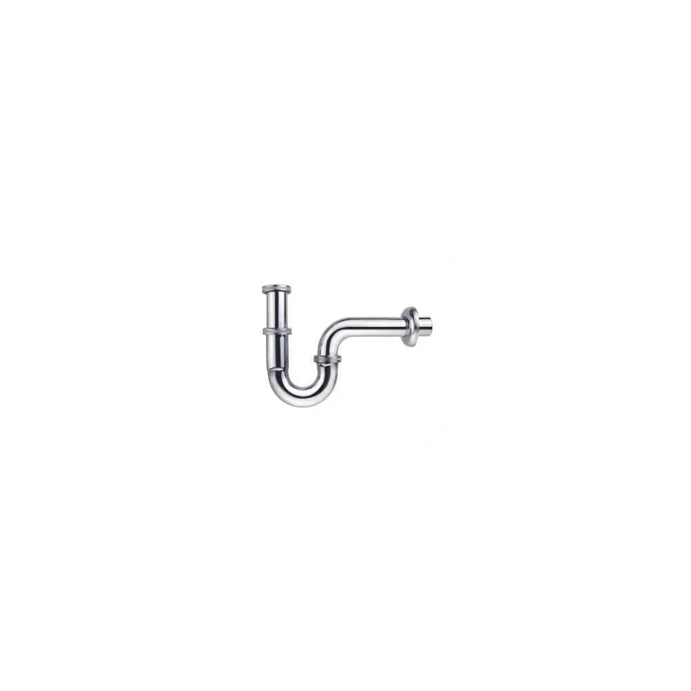 SIFONE A S  1 1/4" OTTONE CROMATO