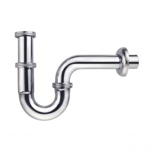 SIFONE A S  1 1/4" OTTONE CROMATO