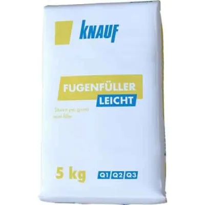 STUCCO IN POLVERE X CARTONGESSO KNAUF FUGENFULLER LEICHT 10K