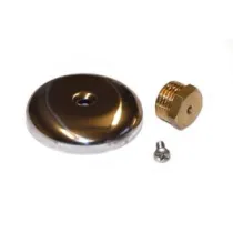 TAPPO OTTONE MASCHIO 1/2"ROSON INOX