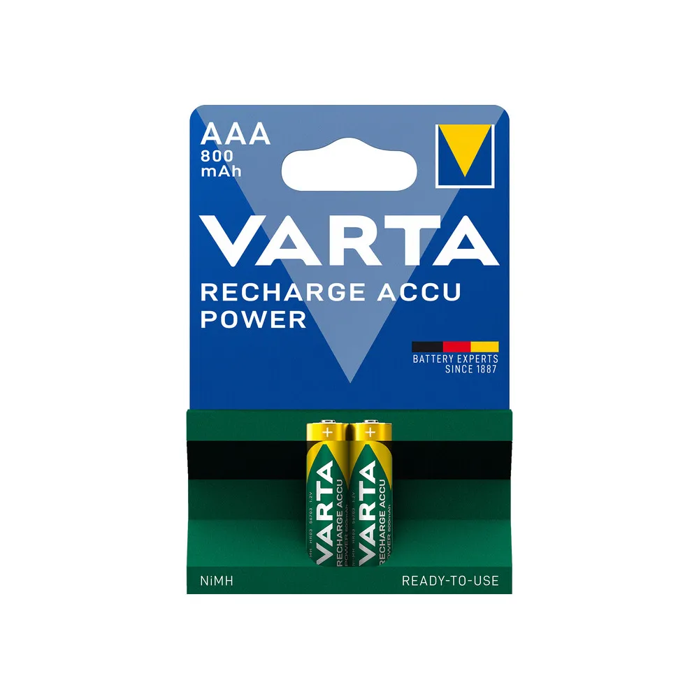 VARTA BATT RICARICABILE MINISTILO 800MAH BL 2 PZ