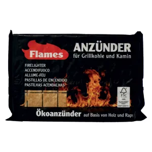ACCENDIFUOCO ECOLOGICO 'FLAMES' 32 cubi