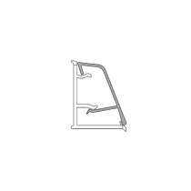 ACCESSORI GRI.CHIARO MM40X19 ALZ.PVC